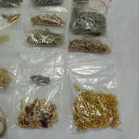 Other - Many many many miscellaneous vintage and actual jewelry chains scraps and lenght